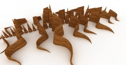 Digital rendering of the 2012 Grantee Temple for Christchurch. Photo courtesy of the artists.