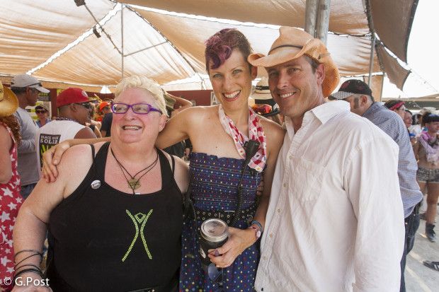 Super-Volunteer Affinity, Program and Development Associate Josie Schimke, and Executive Director Tomas McCabe.